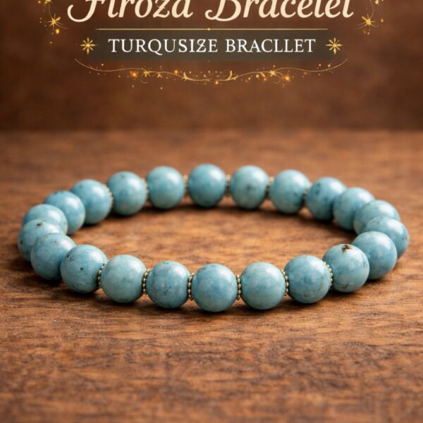 Firoza (Turquoise) Crystal Bracelet – Protection, Luck & Positive Energy