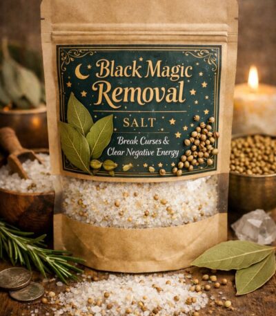 Black Magic Protection Bath Salt - Energy Cleansing & Negative Energy Removal