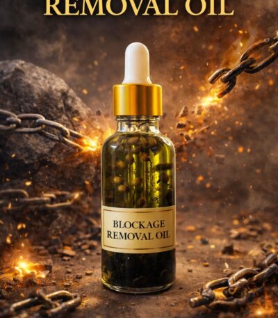 Energy Blockage Removal Oil – Aura Cleansing & Spiritual Energy Flow