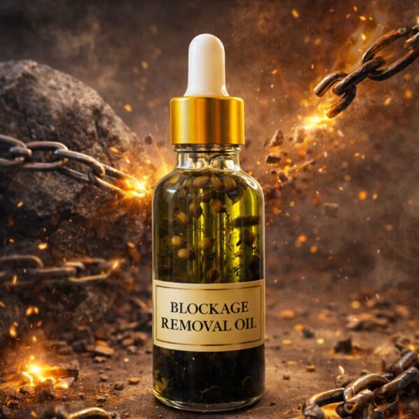 Energy Blockage Removal Oil – Aura Cleansing & Spiritual Energy Flow