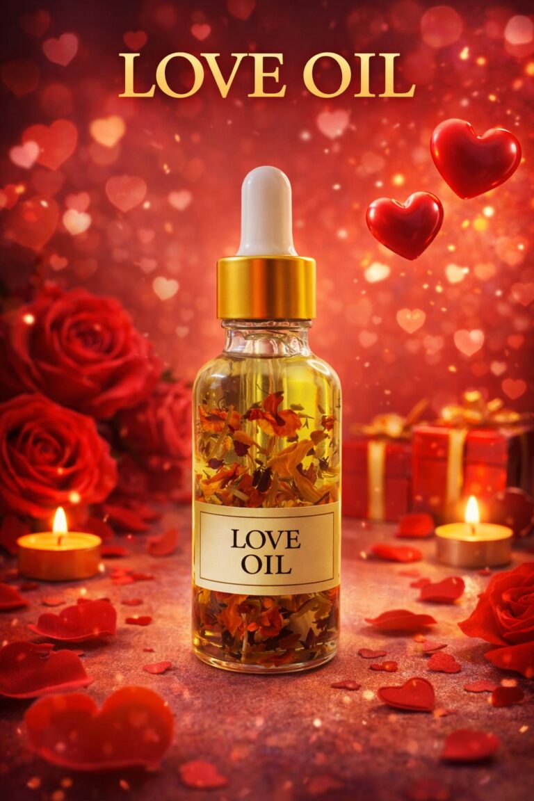Love Attraction Healing Oil - Manifest Love & Emotional Harmony