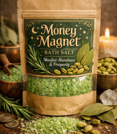 Money Magnet Bath Salt - Prosperity & Abundance Energy Cleanse
