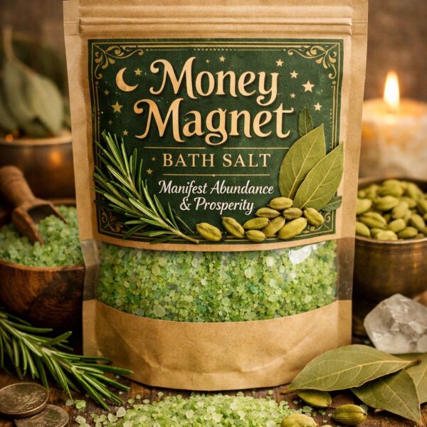 Money Magnet Bath Salt - Prosperity & Abundance Energy Cleanse