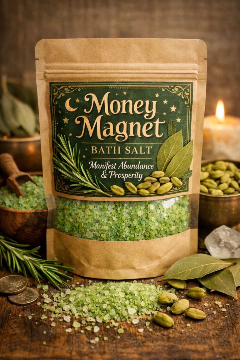 Money Magnet Bath Salt - Prosperity & Abundance Energy Cleanse